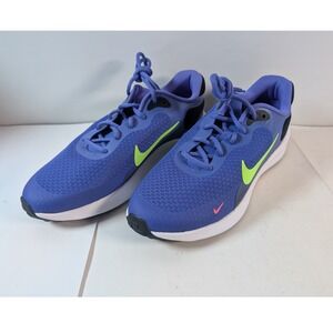 Nike Revolution 7 GS Youth Running Shoes Deep Royal Blue Volt Pink Size 7Y